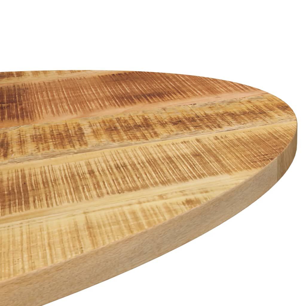 vidaXL Επιφάνεια Τραπεζιού Οβάλ 140x50x3,8 εκ. Μασίφ Ξύλο Μάνγκο