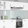 vidaXL Πίσω Πάνελ Κουζίνας Λευκό 100 x 60 cm σκληρυμένο γυαλί