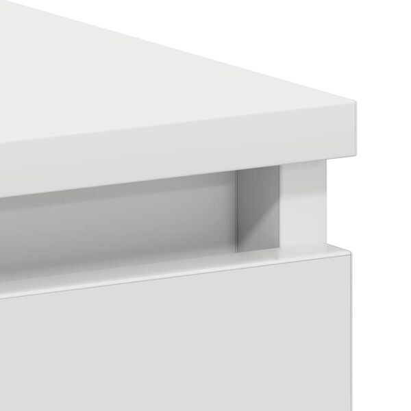 vidaXL Γραφείο Λευκό 90 x 45 x 76 εκ. από Επεξ. Ξύλο