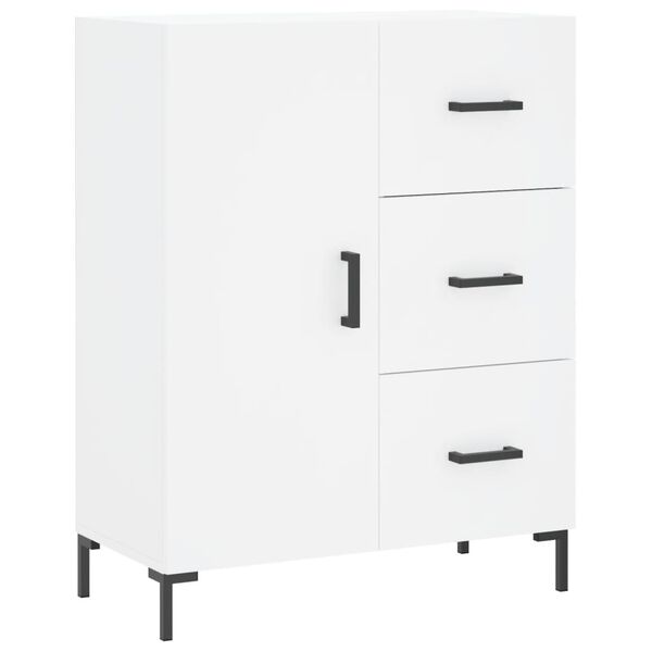 vidaXL Ντουλάπι Λευκό 69,5x34x180 εκ. από Επεξεργασμένο Ξύλο