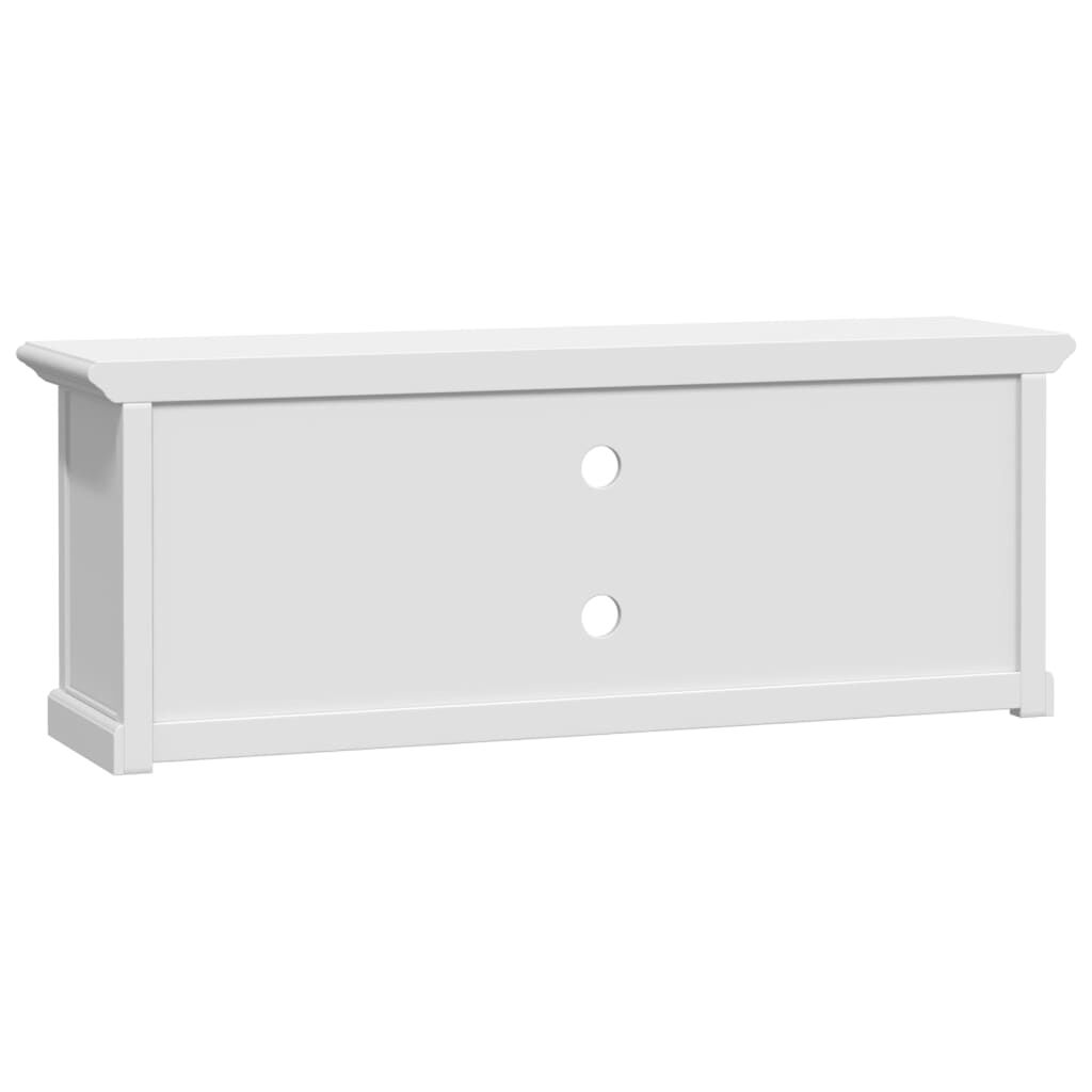 vidaXL Έπιπλο Τηλεόρασης Λευκό 110x30x41 εκ. από Επεξεργασμένο Ξύλο