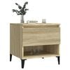 vidaXL Βοηθητικό Τραπέζι Sonoma Δρυς 50x46x50 εκ. Επεξεργασμένο Ξύλο