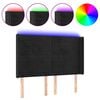 vidaXL &Kappa;&epsilon;&phi;&alpha;&lambda;ά&rho;&iota; &Kappa;&rho;&epsilon;&beta;&alpha;&tau;&iota;&omicron;ύ LED &Mu;&alpha;ύ&rho;&omicron; 147x16x118/128 &epsilon;&kappa;. &Beta;&epsilon;&lambda;&omicron;ύ&delta;&iota;&nu;&omicron;