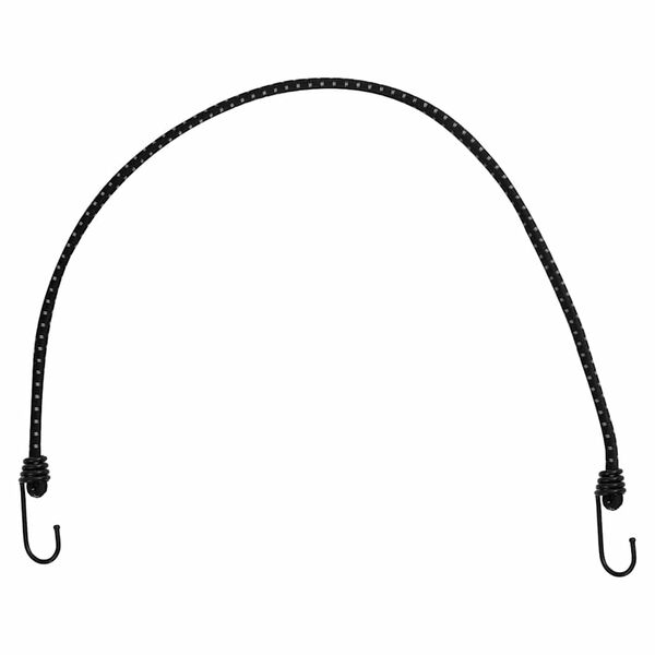 vidaXL Κορδόνια Ελαστικά Bungee με Γάντζο/Ανακλ. Ταινίες 50 τεμ 88 εκ.