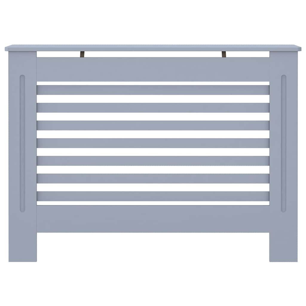 vidaXL Κάλυμμα Καλοριφέρ Ανθρακί 112 x 19 x 81,5 εκ. από MDF