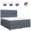 vidaXL &Kappa;&rho;&epsilon;&beta;ά&tau;&iota; Boxspring &mu;&epsilon; &Sigma;&tau;&rho;ώ&mu;&alpha; &Sigma;&kappa;&omicron;ύ&rho;&omicron; &Gamma;&kappa;&rho;&iota; 180x200 &epsilon;&kappa;. &Beta;&epsilon;&lambda;&omicron;ύ&delta;&iota;&nu;&omicron;