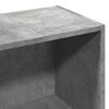 vidaXL Βιβλιοθήκη Γκρι Σκυροδέματος 57x28,5x107,5 εκ. Επεξεργ. Ξύλο