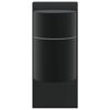 vidaXL Εξωτερικά Φωτιστικά Τοίχου 2 pcs Μαύρο 6.5 x 10.5 x 16 εκ.