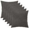 vidaXL &Kappa;ά&lambda;&upsilon;&mu;&mu;&alpha; &Mu;&alpha;&xi;&iota;&lambda;&alpha;&rho;&iota;&omicron;ύ 6 pcs HEERLEN &Sigma;&kappa;&omicron;ύ&rho;&omicron; &Gamma;&kappa;&rho;&iota; 45 x 45 cm &Beta;&epsilon;&lambda;&omicron;ύ&delta;&omicron;
