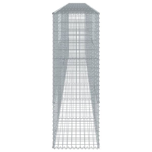vidaXL Συρματοκιβώτιο με Κάλυμμα 700x50x150εκ. από Γαλβανισμένο Χάλυβα