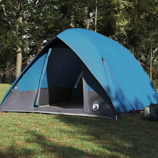 vidaXL Σκηνή Camping Μπλε 275 x 230 x 140 εκ. Πολυεστέρας