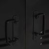 vidaXL Σετ Επίπλων Μπάνιου Επιτοίχιο 4 pcs Καφέ Στερεό ξύλο μάνγκο