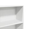 vidaXL Βιβλιοθήκη Λευκή 60x30x189 εκ. από Επεξεργασμένο Ξύλο