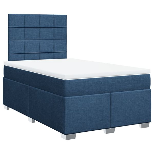 vidaXL &Kappa;&rho;&epsilon;&beta;ά&tau;&iota; Boxspring &mu;&epsilon; &Sigma;&tau;&rho;ώ&mu;&alpha; &Mu;&pi;&lambda;&epsilon; 120x200 &epsilon;&kappa;. &Upsilon;&phi;&alpha;&sigma;&mu;ά&tau;&iota;&nu;&omicron;