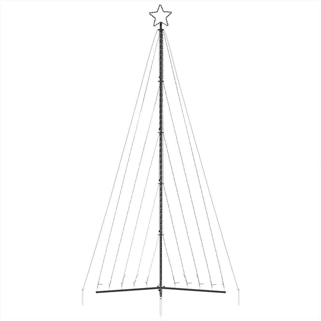 vidaXL Χριστουγεννιάτικο δέντρο LED 570 LED πολύχρωμο 399 εκ.