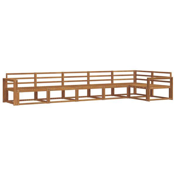 vidaXL &Sigma;&epsilon;&iota;&rho;ά &Kappa;&alpha;&nu;&alpha;&pi;έ &Epsilon;&xi;&omega;&tau;&epsilon;&rho;&iota;&kappa;&omicron;ύ 6 pcs &Phi;&upsilon;&sigma;&iota;&kappa;ό &Sigma;&tau;&epsilon;&rho;&epsilon;ό &Xi;ύ&lambda;&omicron; &Alpha;&kappa;&alpha;&kappa;ί&alpha;&sigmaf;