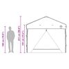 vidaXL Σκηνή Canopy Pop-up Πορτοκαλί 300 x 300 cm ύφασμα