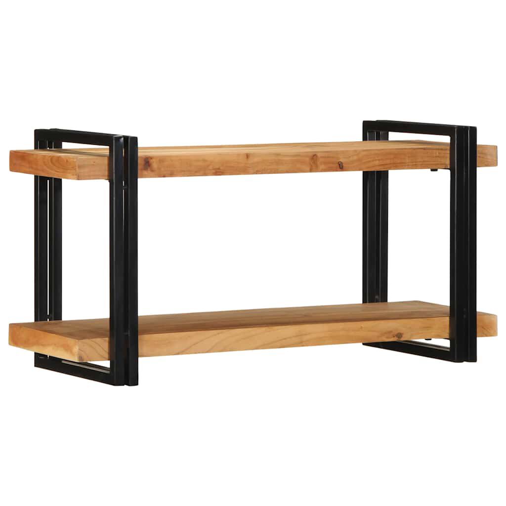 vidaXL Ράφι τοίχου 90x33x45 cm μασίφ ξύλο ακακίας