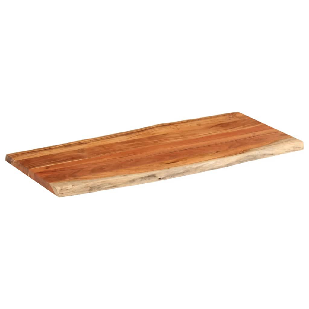 vidaXL Επιφάνεια Τραπεζιού Ορθογώνια 140x60x3,8 εκ. Μασίφ Ξύλο Ακακίας