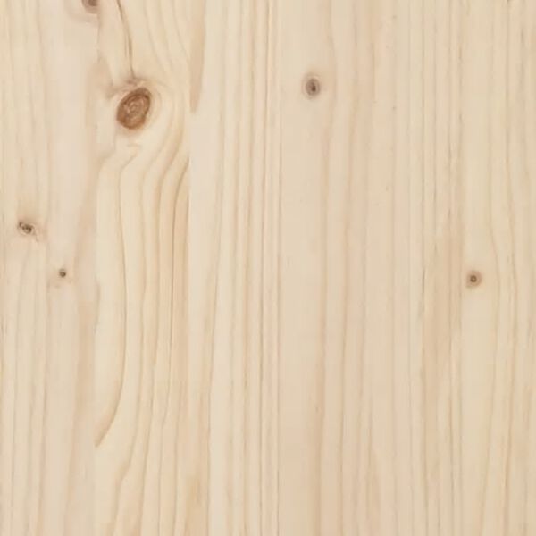 vidaXL Παγκάκι Κήπου Συρματοκιβώτιο 100x70x72εκ. από Μασίφ Ξύλο Πεύκου
