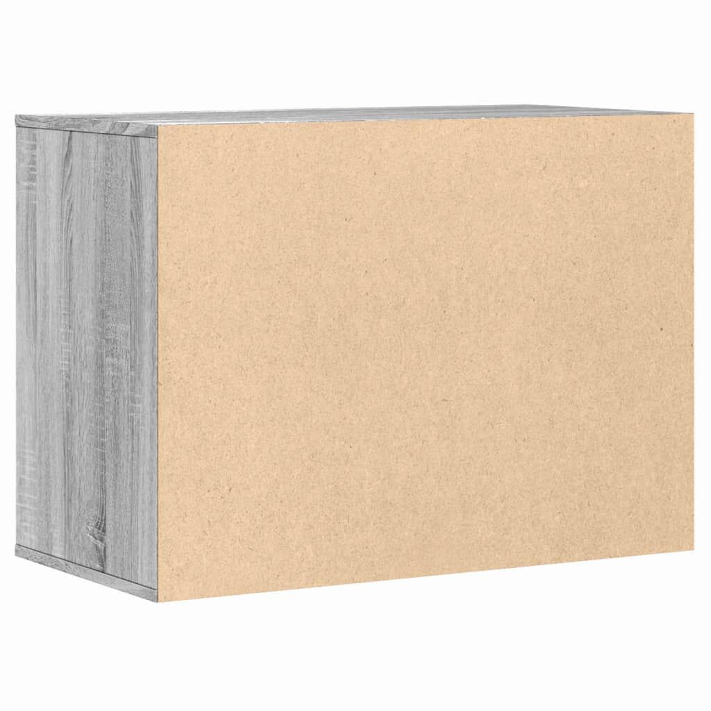 vidaXL Συρταριέρα Γκρι Sonoma 80x41x58 εκ. από Επεξεργ. Ξύλο