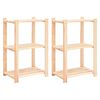 vidaXL &Rho;&alpha;&phi;&iota;έ&rho;&epsilon;&sigmaf; 3 &Epsilon;&pi;&iota;&pi;έ&delta;&omega;&nu; 2 &tau;&epsilon;&mu; 150 &kappa;. 60x38x90 &epsilon;&kappa;. &Mu;&alpha;&sigma;ί&phi; &Xi;ύ&lambda;&omicron; &Pi;&epsilon;ύ&kappa;&omicron;&upsilon;