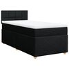 vidaXL &Kappa;&rho;&epsilon;&beta;ά&tau;&iota; Boxspring &mu;&epsilon; &Sigma;&tau;&rho;ώ&mu;&alpha; &Mu;&alpha;ύ&rho;&omicron; 100 x 200 &epsilon;&kappa;. &Upsilon;&phi;&alpha;&sigma;&mu;ά&tau;&iota;&nu;&omicron;