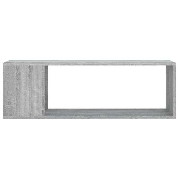 vidaXL Έπιπλο Τηλεόρασης Γκρι Sonoma 100x24x32 εκ. Επεξεργασμένο Ξύλο
