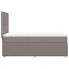 vidaXL &Kappa;&rho;&epsilon;&beta;ά&tau;&iota; Boxspring &mu;&epsilon; &Sigma;&tau;&rho;ώ&mu;&alpha; Taupe 90x200 &epsilon;&kappa;. &Upsilon;&phi;&alpha;&sigma;&mu;ά&tau;&iota;&nu;&omicron;