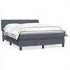 vidaXL &Kappa;&rho;&epsilon;&beta;ά&tau;&iota; Boxspring &mu;&epsilon; &Sigma;&tau;&rho;ώ&mu;&alpha; &Sigma;&kappa;&omicron;ύ&rho;&omicron; &Gamma;&kappa;&rho;&iota; 140x210 &epsilon;&kappa;. &Beta;&epsilon;&lambda;&omicron;ύ&delta;&iota;&nu;&omicron;