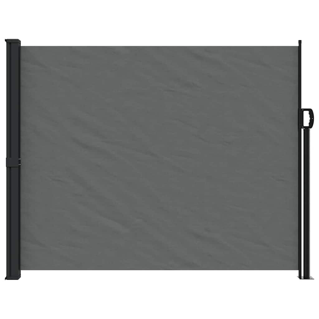vidaXL Σκίαστρο Πλαϊνό Συρόμενο Ανθρακί 160 x 500 εκ.