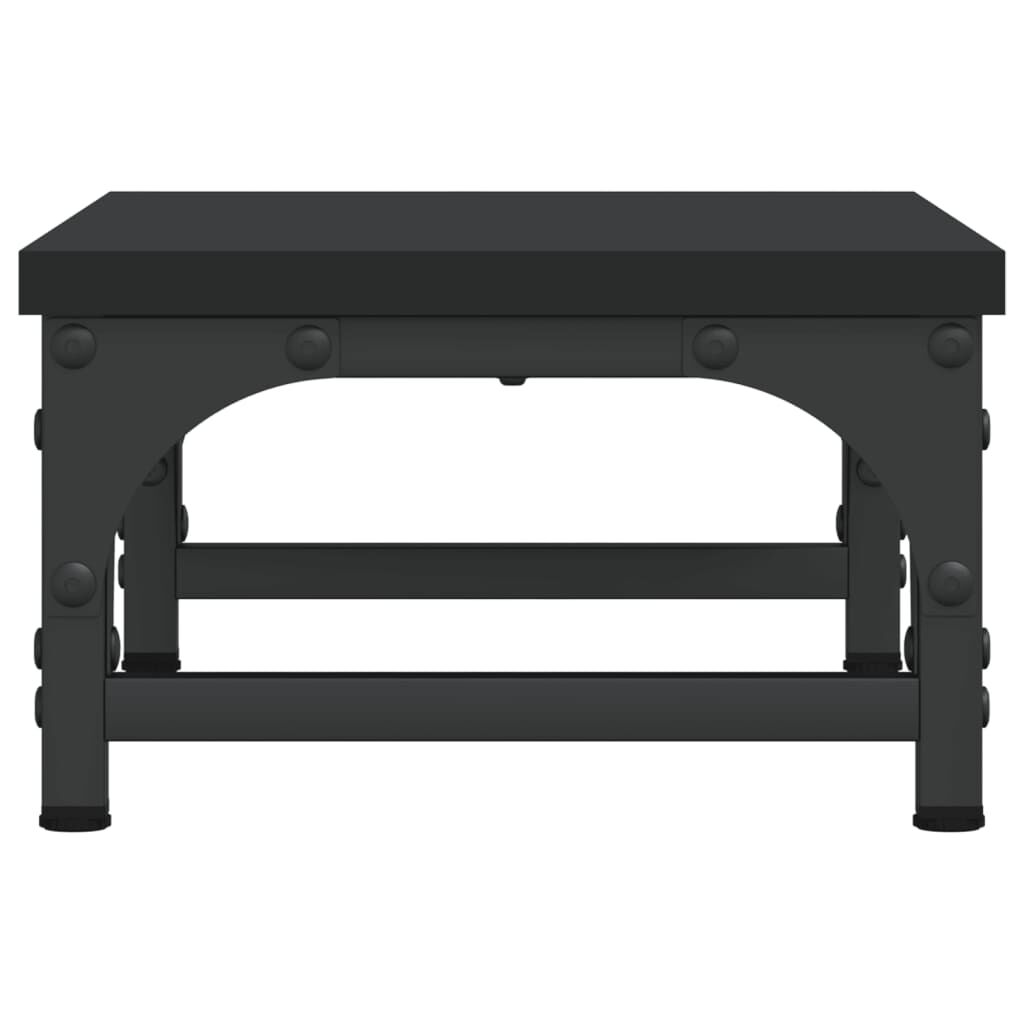 vidaXL Βάση Οθόνης Μαύρη 37 x 23 x 14 εκ. από Επεξεργασμένο Ξύλο