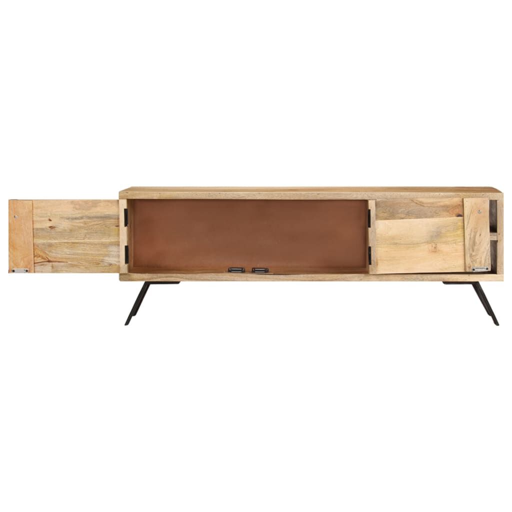vidaXL Έπιπλο Τηλεόρασης 110 x 30 x 40 εκ. από Μασίφ Ξύλο Μάνγκο