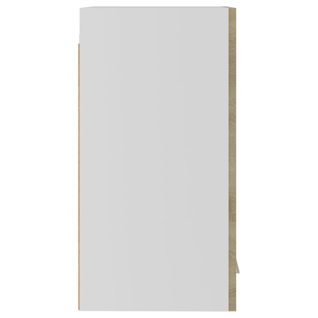 vidaXL Ντουλάπι Κρεμαστό Sonoma Δρυς 29,5x31x60 εκ. από Επεξ. Ξύλο