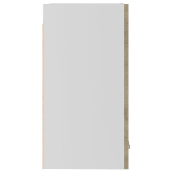 vidaXL Ντουλάπι Κρεμαστό Sonoma Δρυς 29,5x31x60 εκ. από Επεξ. Ξύλο