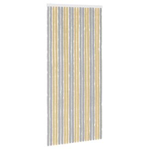 vidaXL &Kappa;&omicron;&upsilon;&rho;&tau;ί&nu;&alpha; &epsilon;&nu;&tau;ό&mu;&omega;&nu; Chenille &Gamma;&kappa;&rho;&iota; &kappa;&alpha;&iota; &Mu;&pi;&epsilon;&zeta; 90 x 200 cm 100% PP