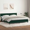 vidaXL &Kappa;&rho;&epsilon;&beta;ά&tau;&iota; Boxspring &mu;&epsilon; &Sigma;&tau;&rho;ώ&mu;&alpha; &Sigma;&kappa;&omicron;ύ&rho;&omicron; &Pi;&rho;ά&sigma;&iota;&nu;&omicron; 200x210&epsilon;&kappa;. &Beta;&epsilon;&lambda;&omicron;ύ&delta;&iota;&nu;&omicron;