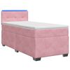 vidaXL &Kappa;&rho;&epsilon;&beta;ά&tau;&iota; Box Spring &mu;&epsilon; &Sigma;&tau;&rho;ώ&mu;&alpha; &kappa;&alpha;&iota; LED &Rho;&omicron;&zeta; 80 x 200 cm &Beta;&epsilon;&lambda;&omicron;ύ&delta;&omicron;