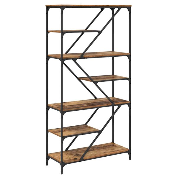 vidaXL &Rho;ά&phi;&iota; &Beta;&iota;&beta;&lambda;ί&omega;&nu; &Pi;&alpha;&lambda;&iota;ό &Xi;ύ&lambda;&omicron; 91 x 36 x 176 &epsilon;&kappa; &Epsilon;&pi;&epsilon;&xi;&epsilon;&rho;&gamma;&alpha;&sigma;&mu;έ&nu;&omicron; &xi;ύ&lambda;&omicron;