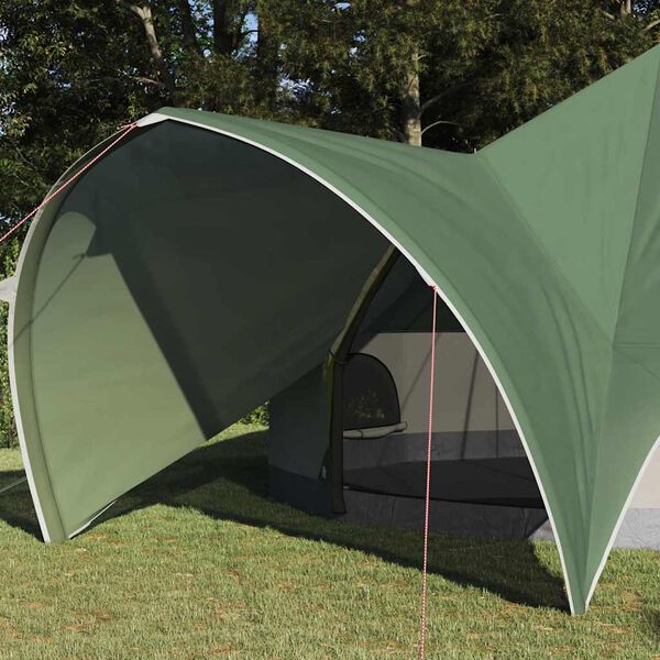 vidaXL &Sigma;&kappa;&eta;&nu;ί&tau;&sigma;&alpha; Teepee &mu;&epsilon; &sigma;&tau;έ&gamma;&eta; &Pi;&rho;ά&sigma;&iota;&nu;&omicron; &kappa;&alpha;&iota; &Gamma;&kappa;&rho;&iota; 600 x 600 x 347 &epsilon;&kappa;