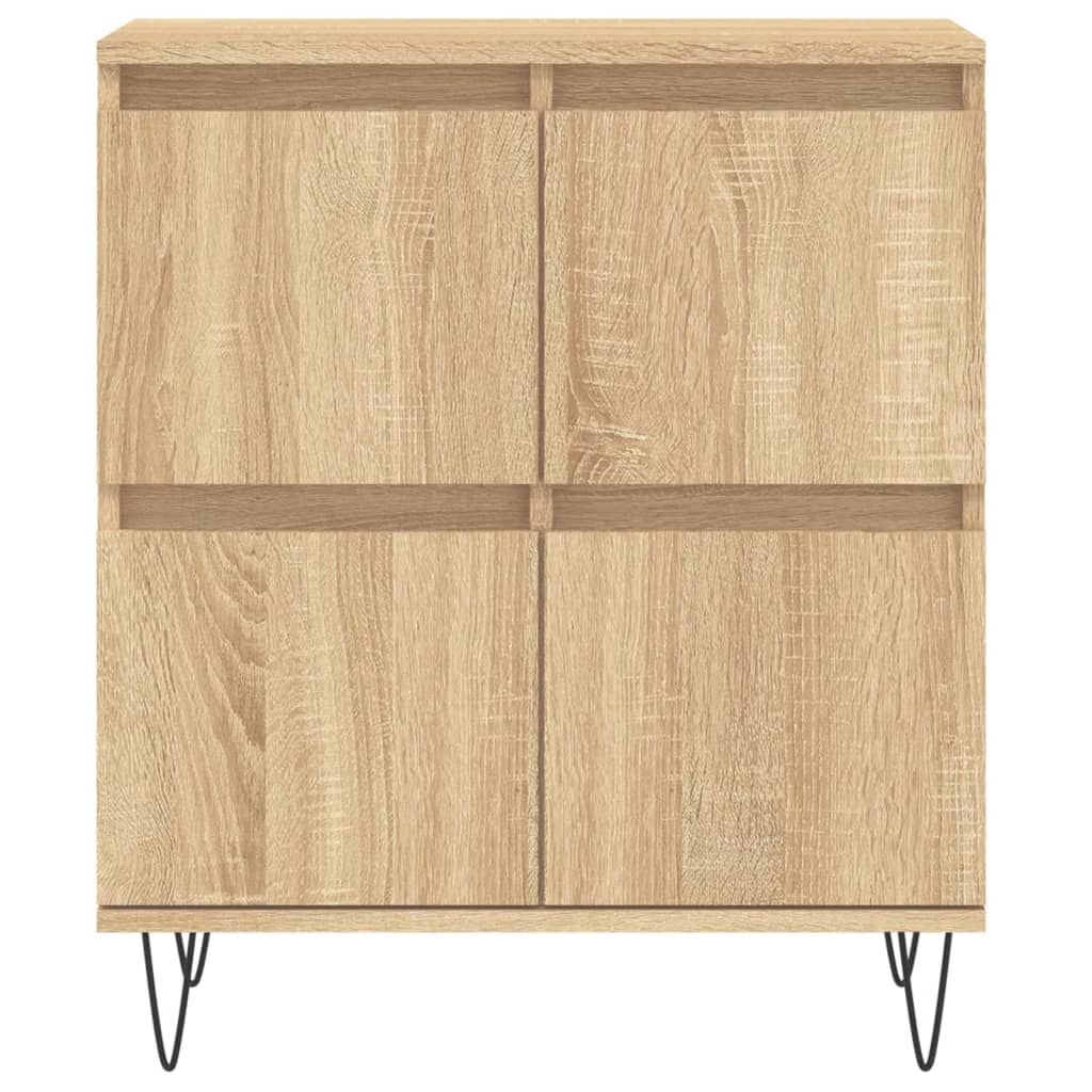 vidaXL Συρταριέρα Sonoma Δρυς 60x35x70 εκ. Επεξεργασμένο Ξύλο