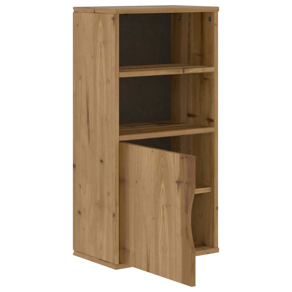 vidaXL Βοηθητικό Ντουλάπι ODDA 40x24x79 εκ. από Μασίφ Ξύλο Πεύκου