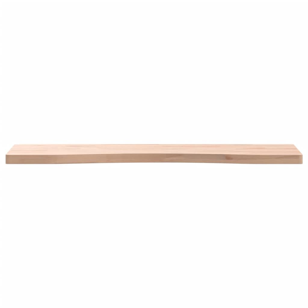vidaXL Επιφάνεια Εργασίας 80x(36-40)x2,5 εκ. από Μασίφ Ξύλο Οξιάς