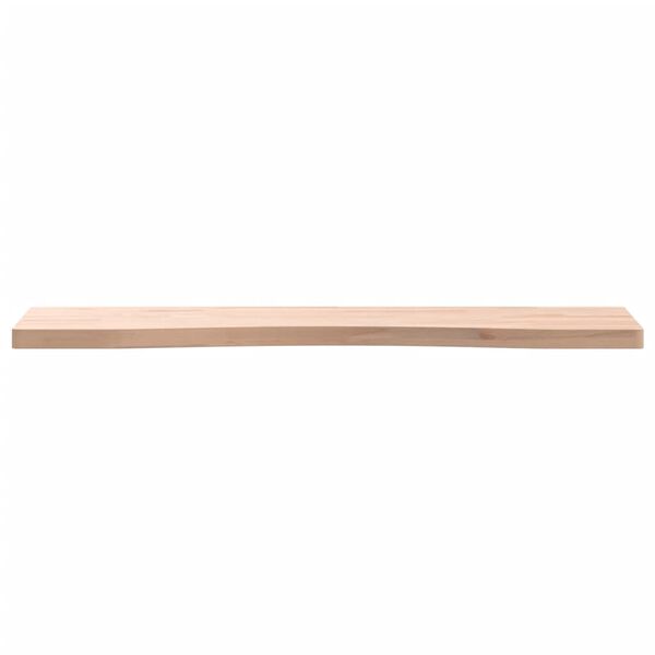 vidaXL Επιφάνεια Εργασίας 80x(36-40)x2,5 εκ. από Μασίφ Ξύλο Οξιάς