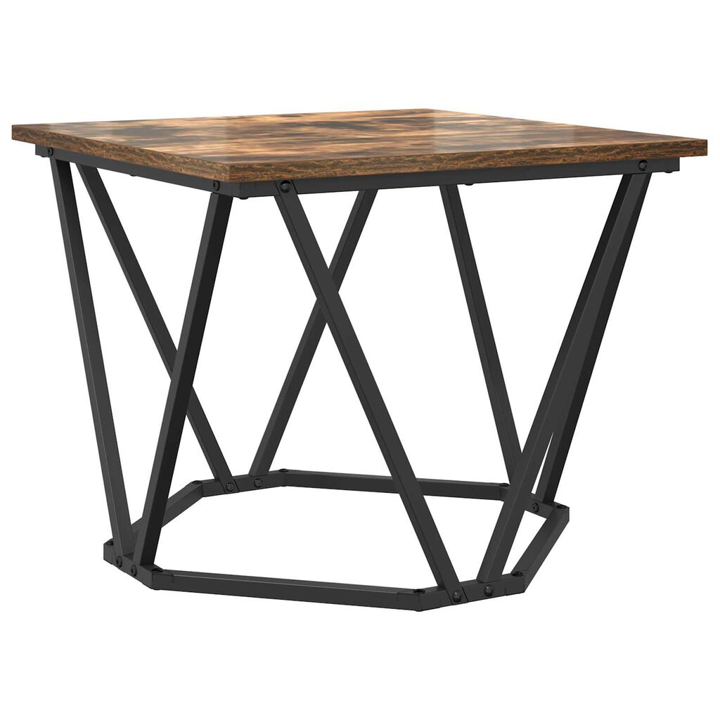 vidaXL Τραπεζάκι σαλονιού 3 pcs Καπνιστή δρυς 50 x 50 x 40 cm