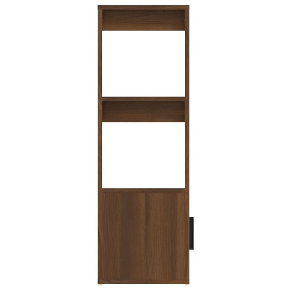 vidaXL Ντουλάπι Καφέ Δρυς 80x30x90 εκ. από Επεξεργασμένο Ξύλο