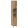 vidaXL Σετ Επίπλων Μπάνιου με ράφι 3 pcs Artisan Oak 30 x 30 x 180 cm