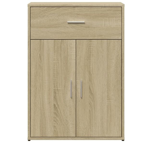 vidaXL Βοηθητικό Ντουλάπι Sonoma Δρυς 60x30x84 εκ. Επεξεργασμένο Ξύλο
