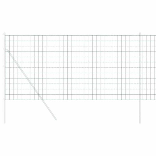 vidaXL Φράχτης Εuro Πράσινο 1 x 10 m Σίδηρος με επικάλυψη PVC