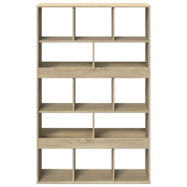 vidaXL Βιβλιοθήκη/Διαχωριστικό Χώρου Δρυς 100x33x156,5 εκ. Επεξ. Ξύλο
